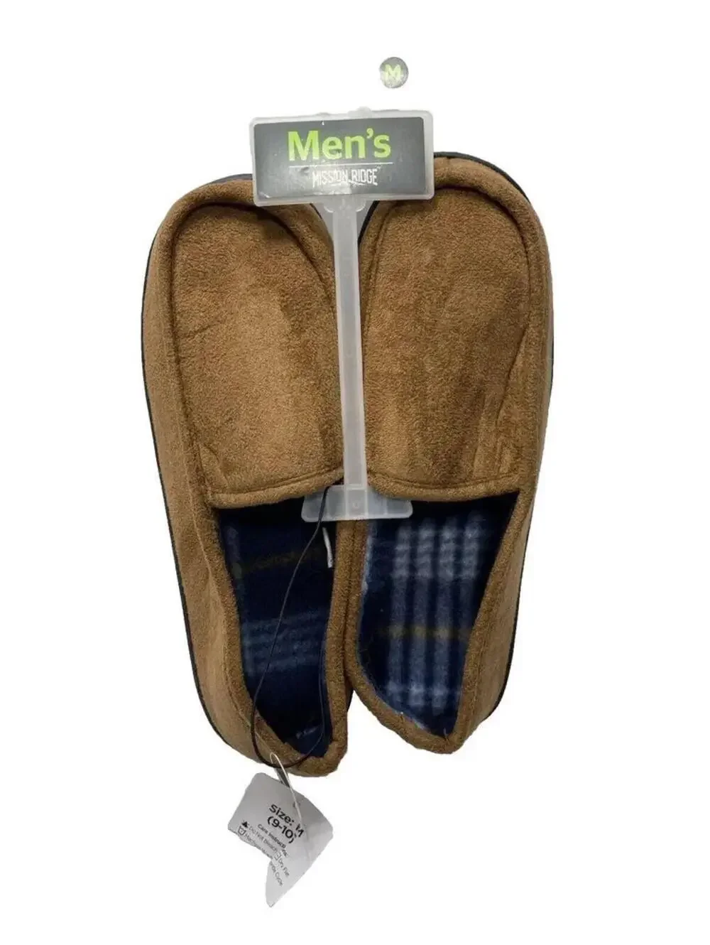 Men’s Slippers Medium 9/10 -Tan - Brand New, Cozy and Comfortable Slip On